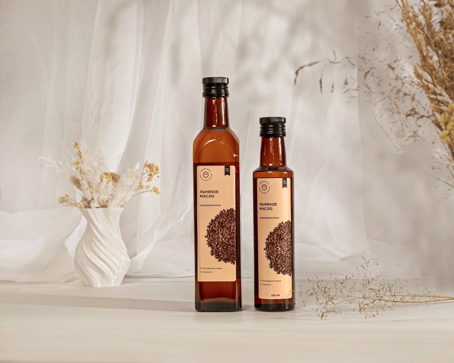 Льняное масло